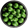 Fresh Ripe Green Limes in Black Bowl for Juicy Healthy Snacks