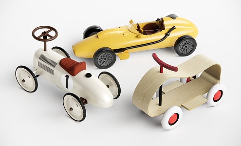 Modern toy car children's toy car combination 3d model