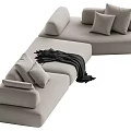 Modern Multiplayer Sofa 3d model