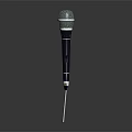 Professional Durable Handheld Dynamic Microphone with Mesh Grille Metal Body for Live Performances