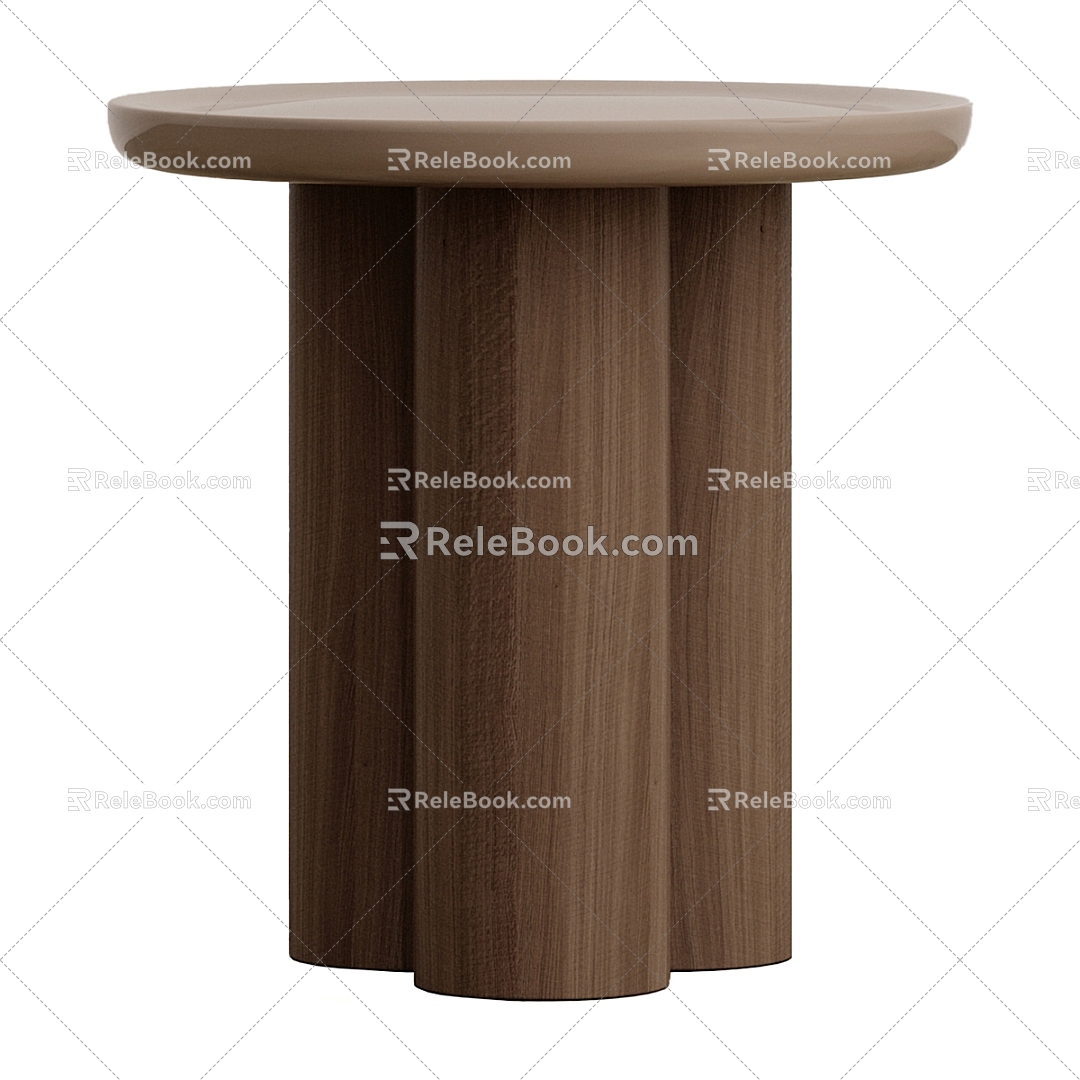 Nordic Simple Coffee Table 3d model