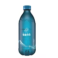 Blue Plastic Cup With Screw Cap And Ribbed Body For Daily Use