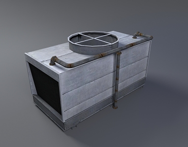 Modern Industrial Equipment 3d model