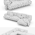 Beige Sectional Sofa With Plush Pillows Cozy Blanket And Metal Legs In Modern Living Room