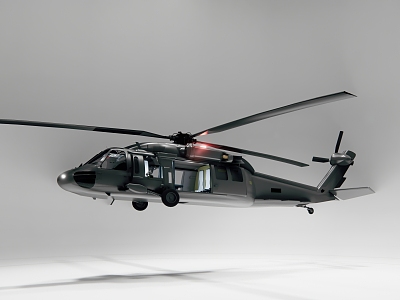 American classic Black Hawk aircraft model