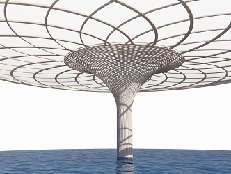spiral column 3d model