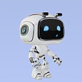 Modern Robot Robot Toy Robot Hand-made Intelligent Robot 3d model