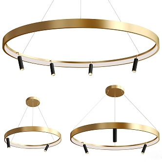 Modern Chandelier 3d model