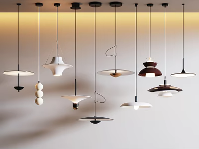 Chandelier Combination Small Chandelier Combination Restaurant Chandelier Bedside Chandelier Bar Counter Chandelier 3d model
