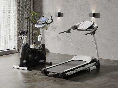 Modern Fitness Equipment model