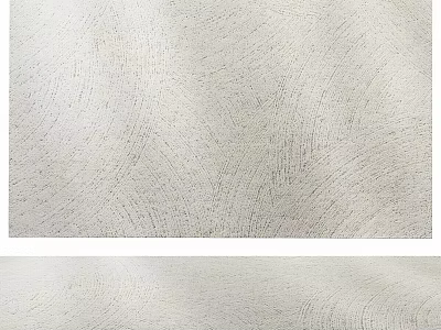 Light Colored Textured Square Area Rug For Modern Home Decoration 3d model