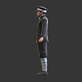 Republic of China Police Republic of China Character Character Model Police 3d model