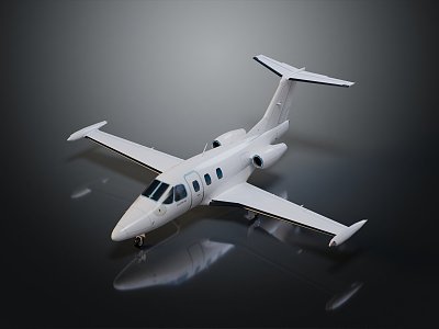 modern aircraft civil aircraft commercial aircraft 3d model