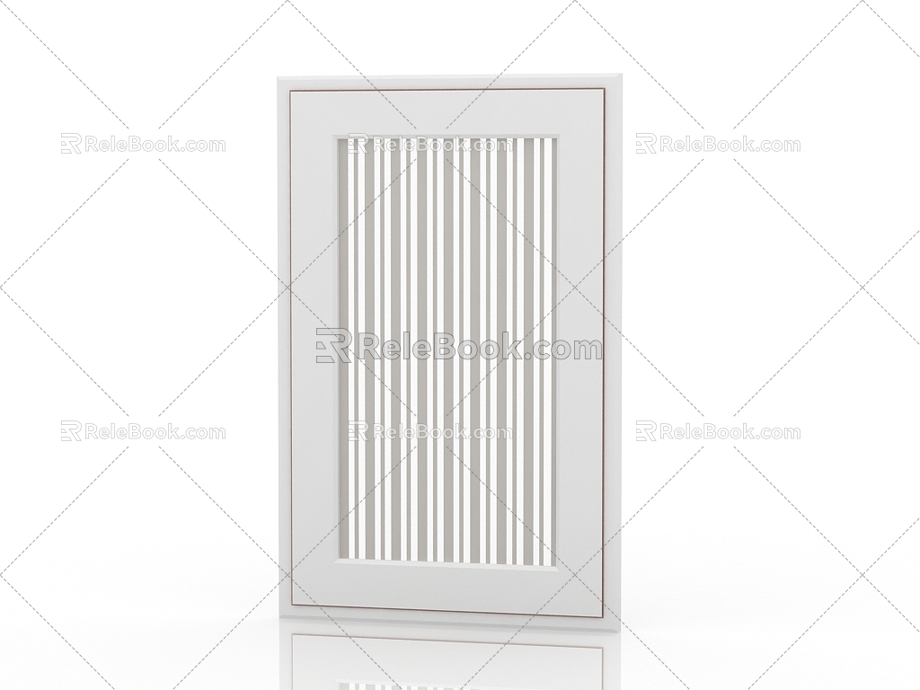 Jane ou cabinet door panel 3d model