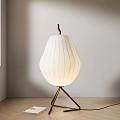 Japanese-style Table Lamp Floor Lamp Pear-shaped Floor Lamp 3d model