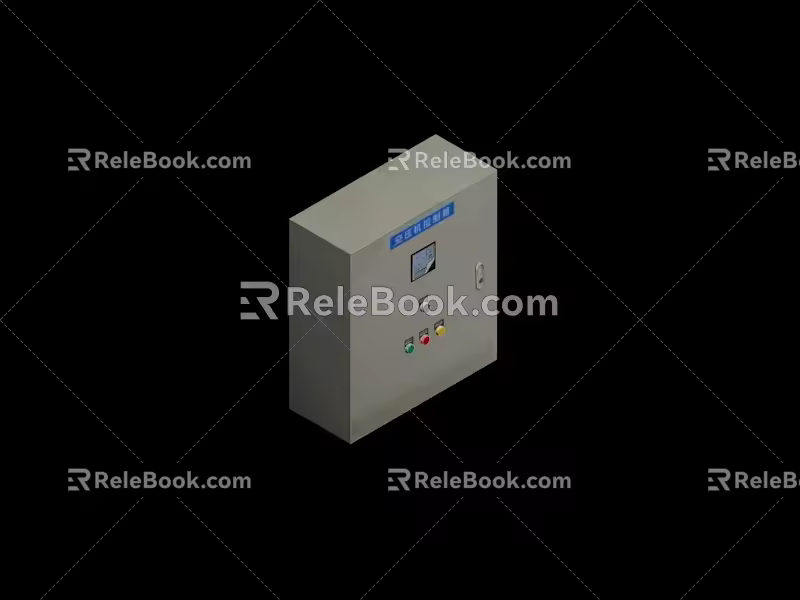 Control box 3d model