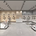 Digital Store Retail Space With Electronics Display Shelves And Modern Product Showcase 3d model