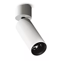 Sleek Modern Black And White Downlights Spotlights With Cylindrical Design For Indoor Lighting