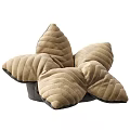 Modern Lazy Sofa Star Lazy Sofa Single Sofa Leisure Chair 3d model