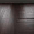 Rich Dark Wooden Flooring Featuring Various Installation Patterns And Natural Wood Grain
