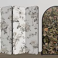 Middle Ancient Screen 3d model