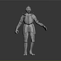 Ancient Weapon Armor with Silver Metallic Finish Full Body Helmet Breastplate Arm and Leg Guards