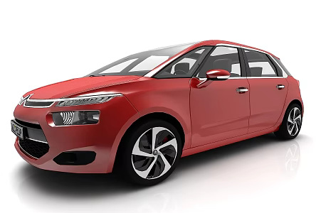 Modern Style Car 3d model