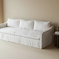 Modern Fabric Sofa Multiplayer Sofa 3d model