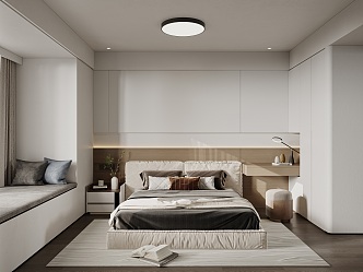 Modern Bedroom 3d model