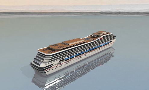 Modern Cruise 3d model