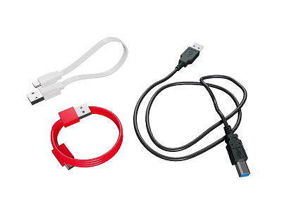 Assorted USB Charging Cables For Mobile Devices In Multiple Colors 3d model