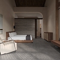 Quiet Suites Hotel Suite Room 3d model