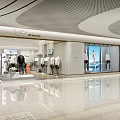 VGO BY VICUTU Men's Clothing Store With Mannequins Display And Modern Interior