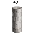 Vertical basin wash table 3d model