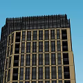 Modern High Rise Office Building With Large Windows And Sleek Exterior Design