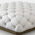 European-style Sofa Ottoman Sofa Stool 3d model