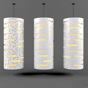 Interior decorative lamp 3d model