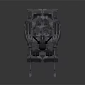Futuristic Military Tank With Dual Cannons Armored Body And Advanced Tech Equipment