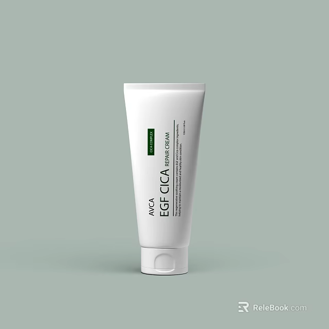 Gentle Daily Washing Cleanser With CICA For Eczema Relief And Sensitive Skin 3d model 
