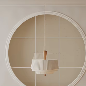 Modern chandelier 3d model