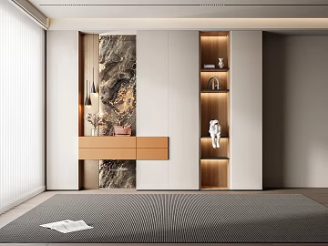 Modern shoe cabinet (ID:ggach036827)