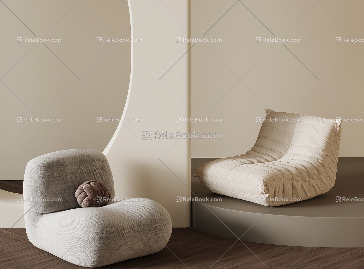 Leisure Chair 3d model