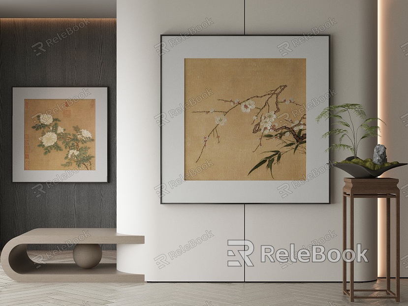 New Chinese Decorative Painting model