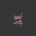 Detailed Rocket Model Design With Red White Blue Colors Antennas Thrusters And Support Legs