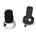 recessed spotlight ceiling lamp 3d model