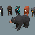 The Modern Bear 3d model