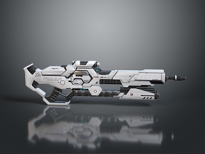 Science Fiction Firearms Next Generation Firearms Science Fiction Game Gun Game Firearms Game Gun Concept Gun Laser Gun 3d model