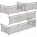 Metal Railings With Different Designs For Building Safety And Sturdiness