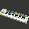 Electronic organ musical instrument keyboard musical instrument electronic music electronic musical instrument Western musical instrument Western musical instrument 3d model