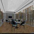 Luxury Modern Beauty Hair Salon Interior With Elegant Mirrors And Styling Chairs